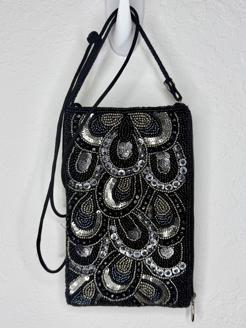 Bamboo Trading Company Crossbody Clutch Wallet Club Bag